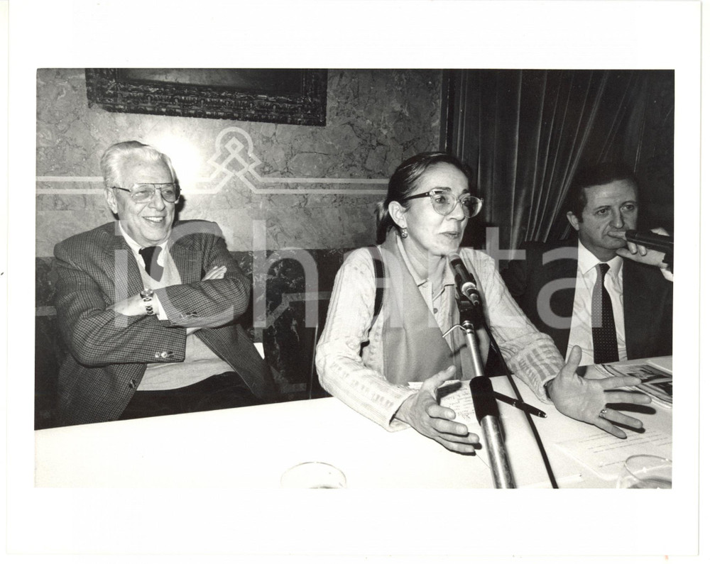 1990 ca FNSI Giuliana DEL BUFALO - Paolo MURIALDI - Nicola AIELLO - Foto 25x20