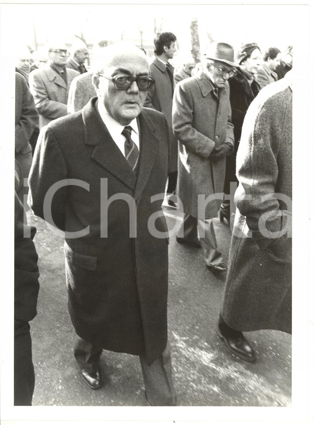 1990 ca ROMA - IRI Ritratto di Alberto BOYER *Fotografia VINTAGE 18x24 cm