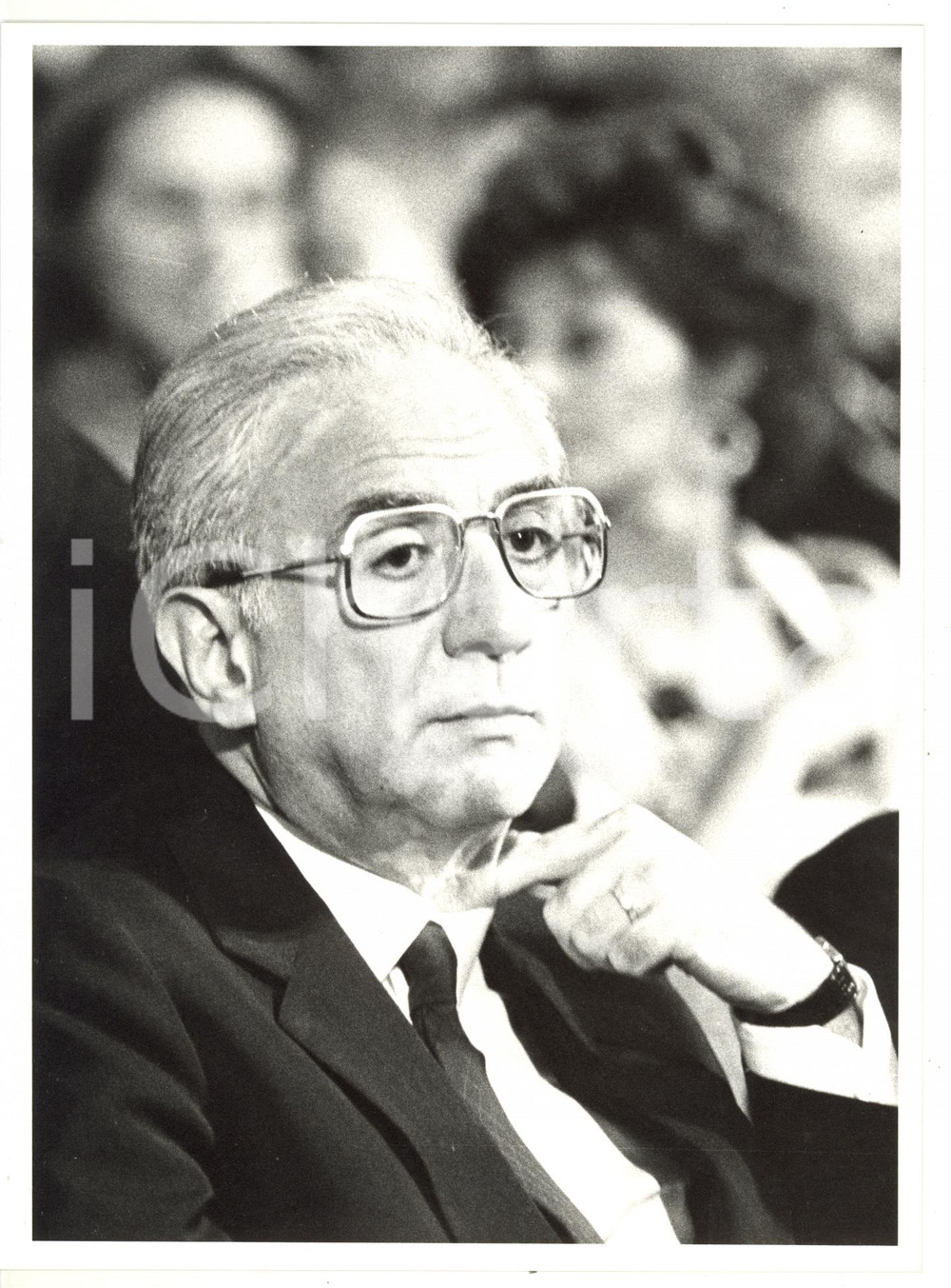 Fotografia d epoca originale 1985 ca DC Ritratto di Francesco COSSIGA Fotografia 18x24 cm 1