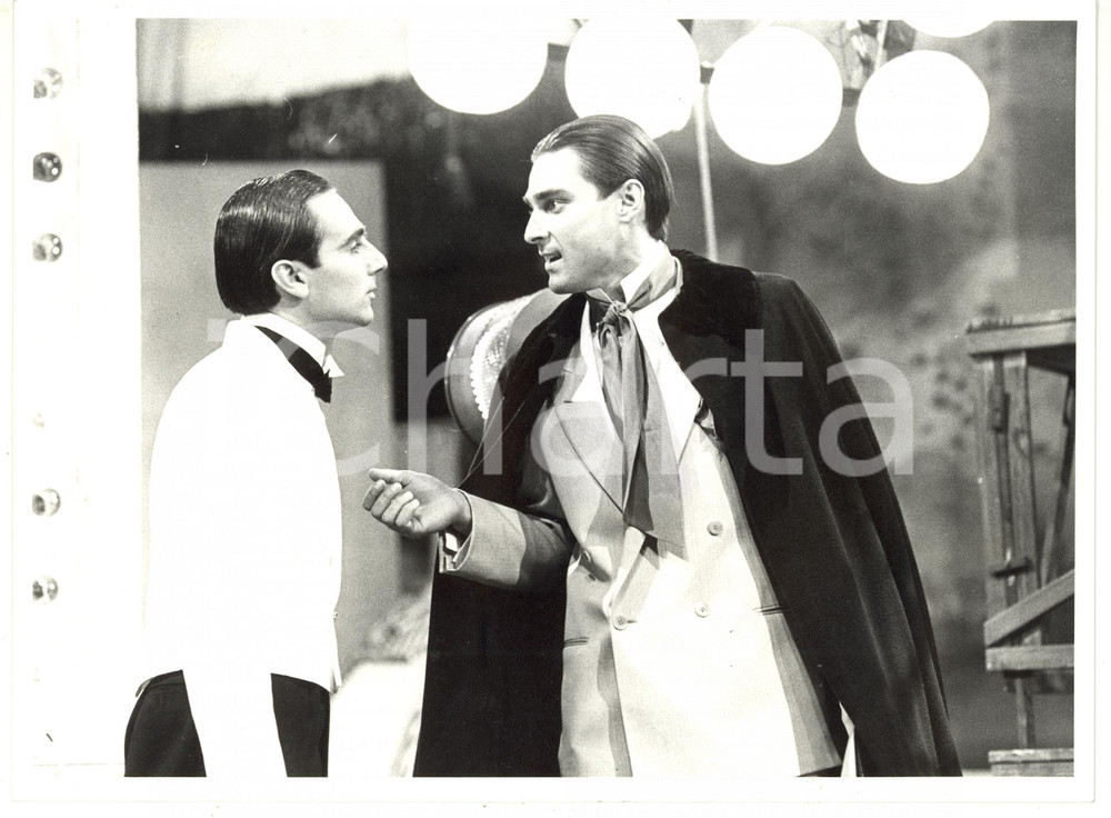 1986 CINEMA "L'ultima mazurka" - Roberto CAJAFA durante le riprese *Foto 24x18 
