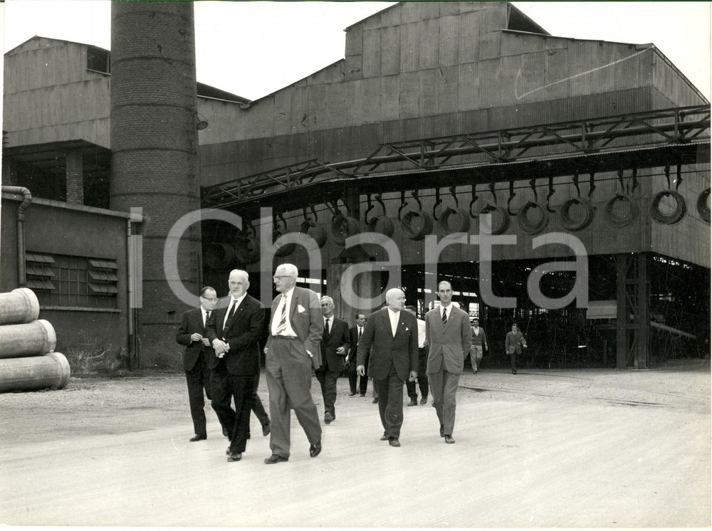 1964 LECCO Acciaieria CALEOTTO - Visita ROTARY Club WINTERTHUR e LECCO (8) Foto