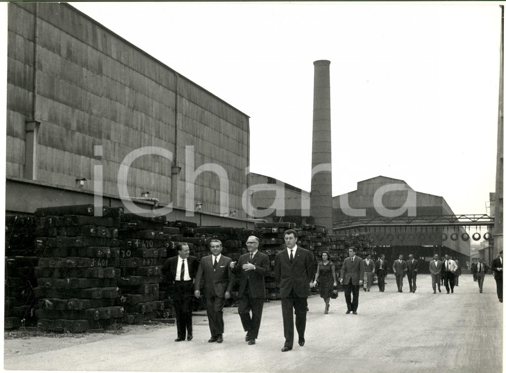 1964 LECCO Acciaieria CALEOTTO - Visita ROTARY Club WINTERTHUR e LECCO (9) Foto