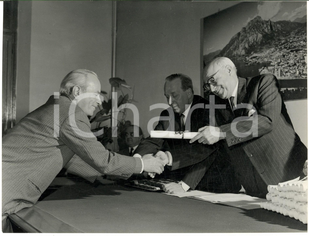 1965 LECCO Acciaieria CALEOTTO Premiazione dipendenti con 30 anni anzianità (5)