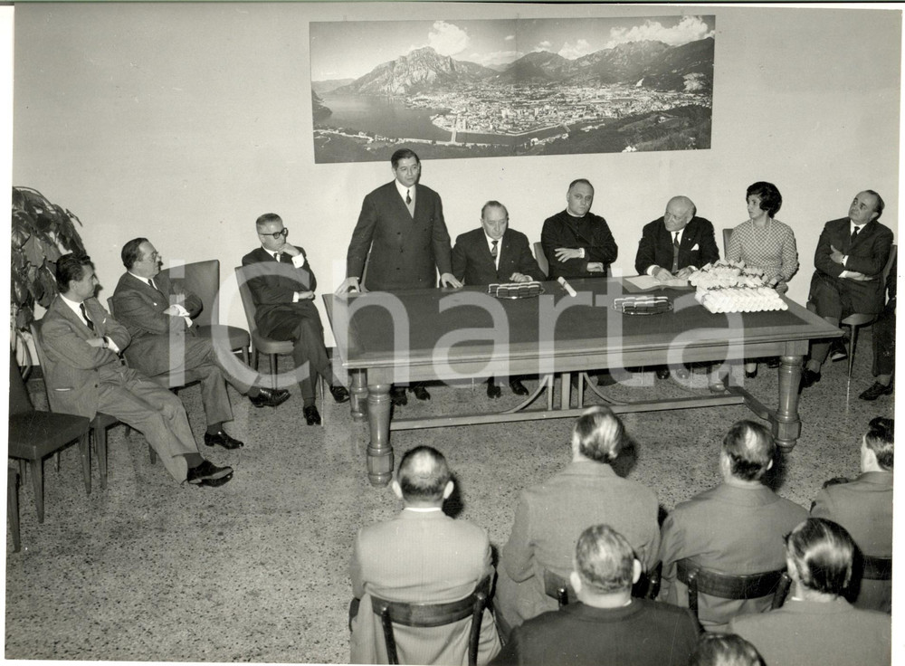 1966 LECCO Acciaieria e Ferriera CALEOTTO Premiazione dipendenti anziani (14)