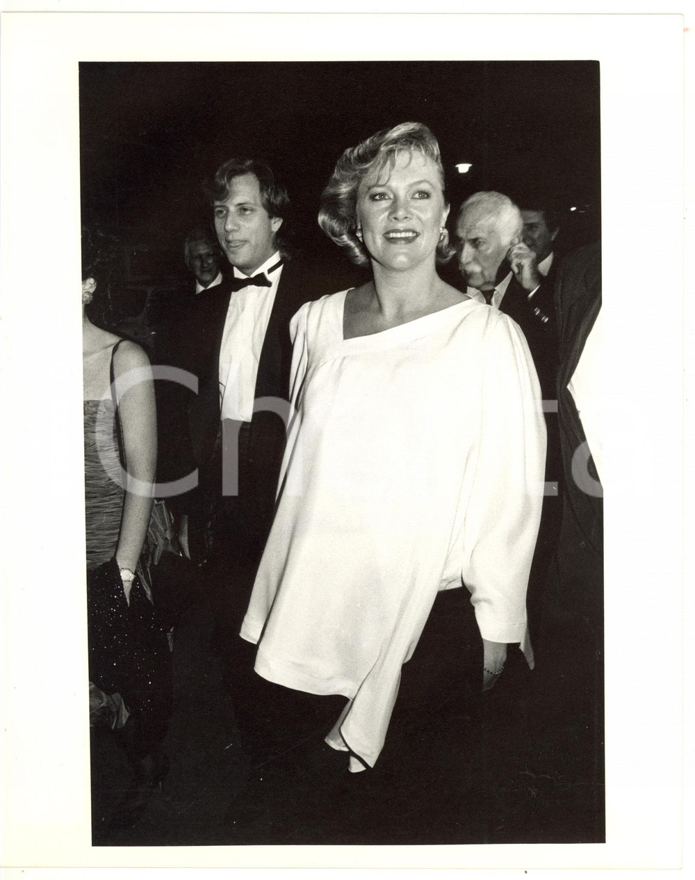 1985 ca VENEZIA Mostra del CINEMA Kathleen TURNER con il marito Jay WEISS *Foto