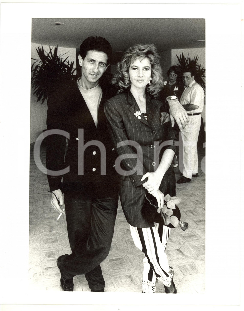 1988 CINEMA - Giuliana DE SIO e Richard ANCONINA *Foto VINTAGE 20x25 cm