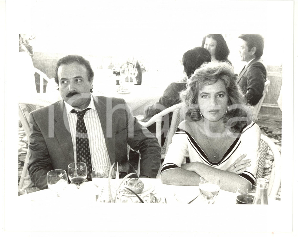 1988 VENEZIA - CINEMA Giuliana DE SIO a cena con il regista Elvio PORTA *Foto