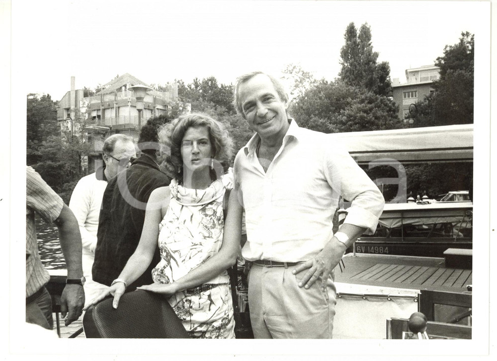 1984 VENEZIA - CINEMA Giuliana DE SIO con Ben GAZZARA *Foto 24x18 cm