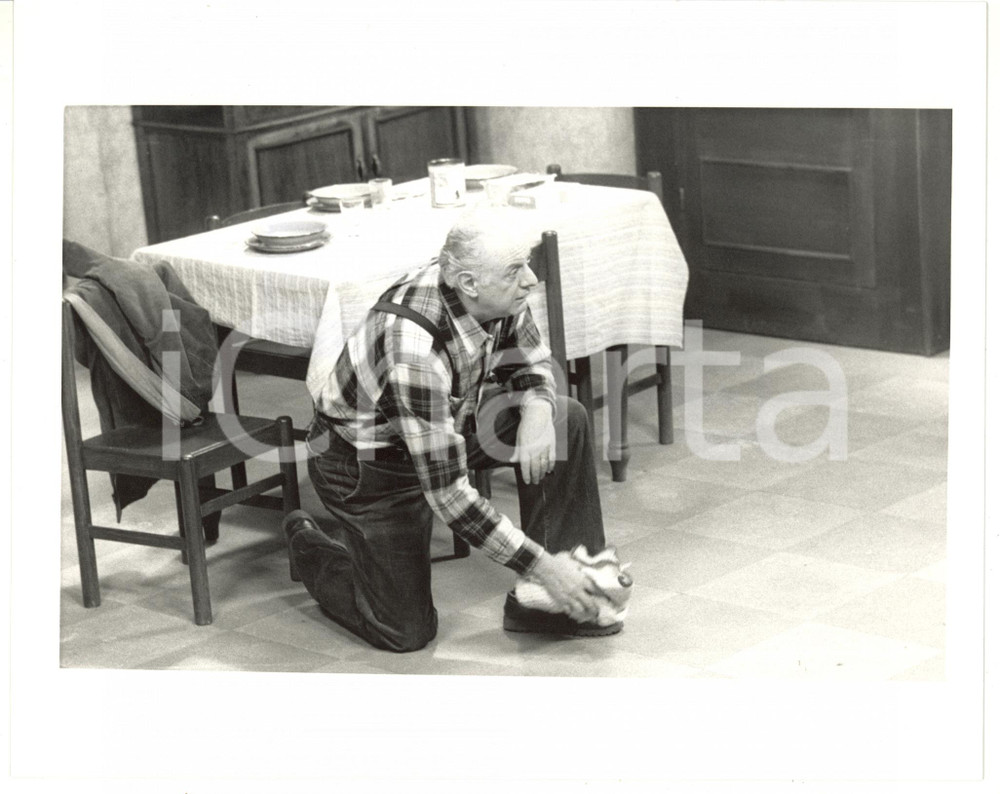 1990 ca TEATRO Dario FO in scena *Fotografia VINTAGE 25x20 cm