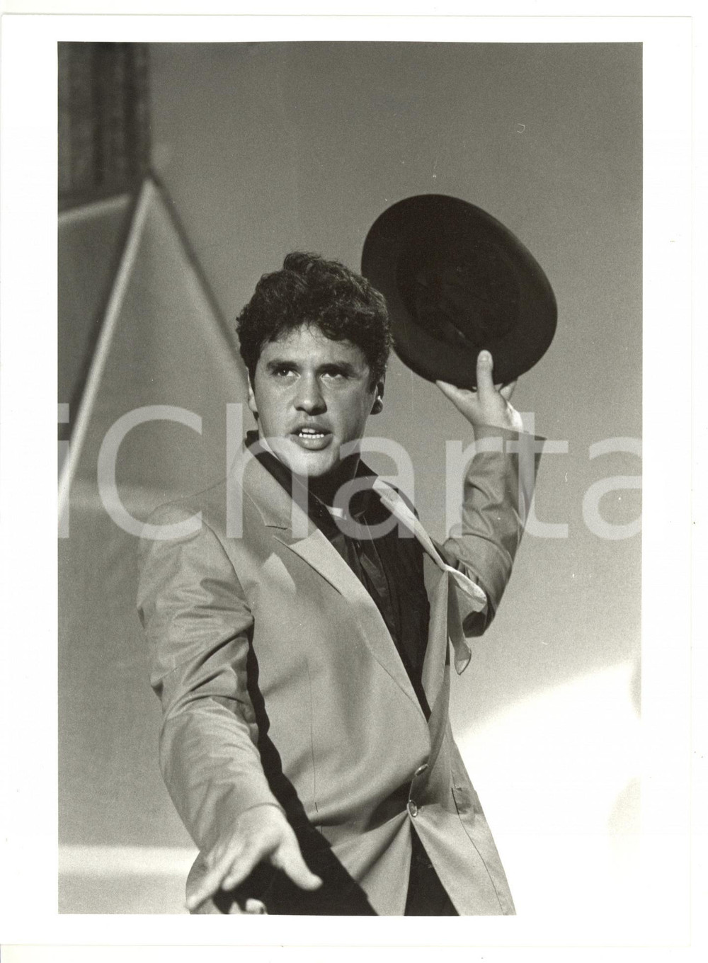 1990 ca COSTUME - GAZEBO in concerto *Foto VINTAGE 18x24 cm