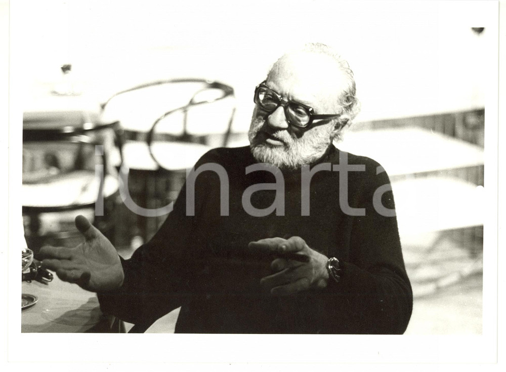 1985 ca CINEMA Ritratto del regista Mario LANDI *Foto VINTAGE 24x18 cm