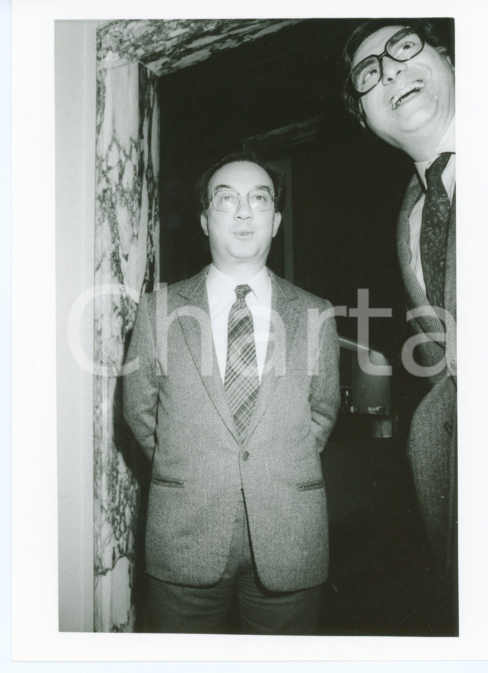 1990 ca MILANO - PSI Ritratto di Carlo TOGNOLI *Foto VINTAGE 18x24 cm