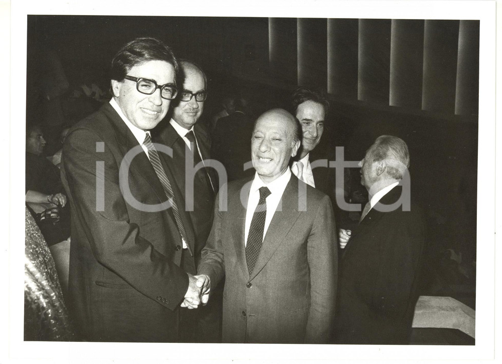 1986 VENEZIA - CINEMA Fratelli Paolo e Vittorio TAVIANI con Antonino GULLOTTI 