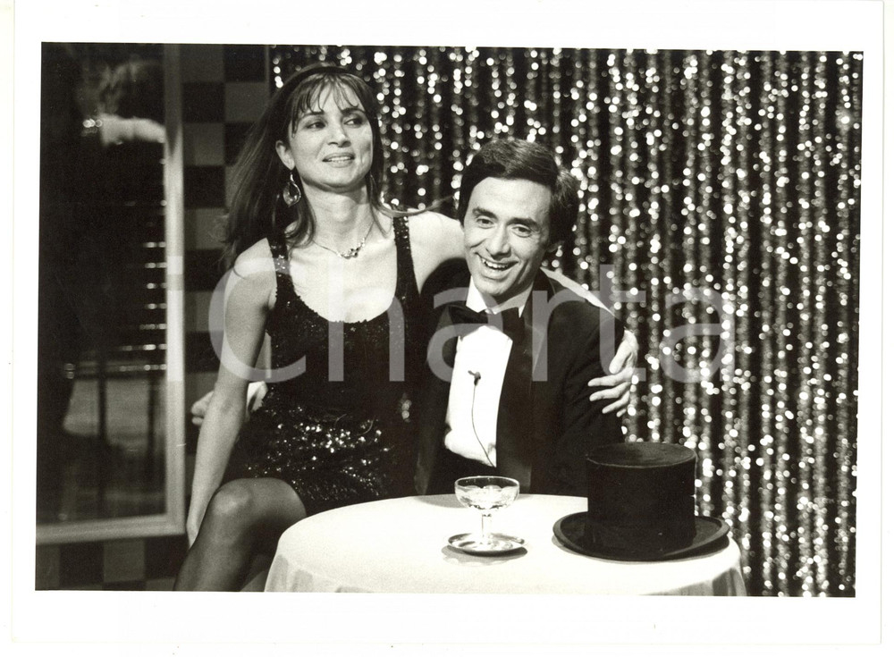 1985 ca IL CAPPELLO SULLE VENTITRÉ Paolo MOSCA con Cristiana BORGHI *Foto 24x18