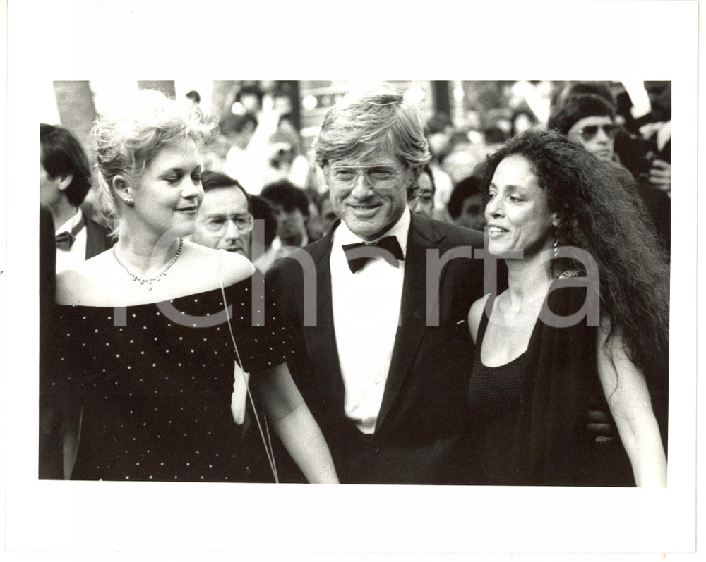 1988 CANNES Festival del Cinema - Melanie GRIFFITH Robert REDFORD Sonia BRAGA