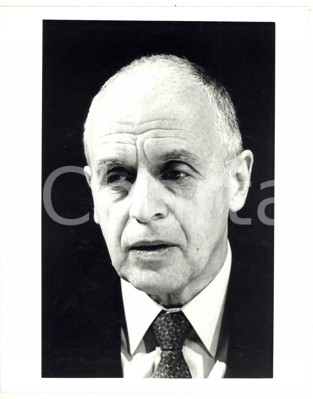 1985 ca MILANO - MONTEDISON Ritratto di Mario SCHIMBERNI *Foto 20x25 cm