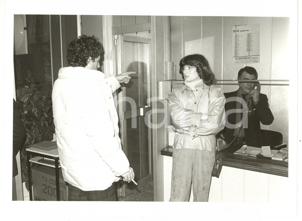 1984 COSTUME Ritratto di Gigliola CINQUETTI *Foto VINTAGE 24x18 cm