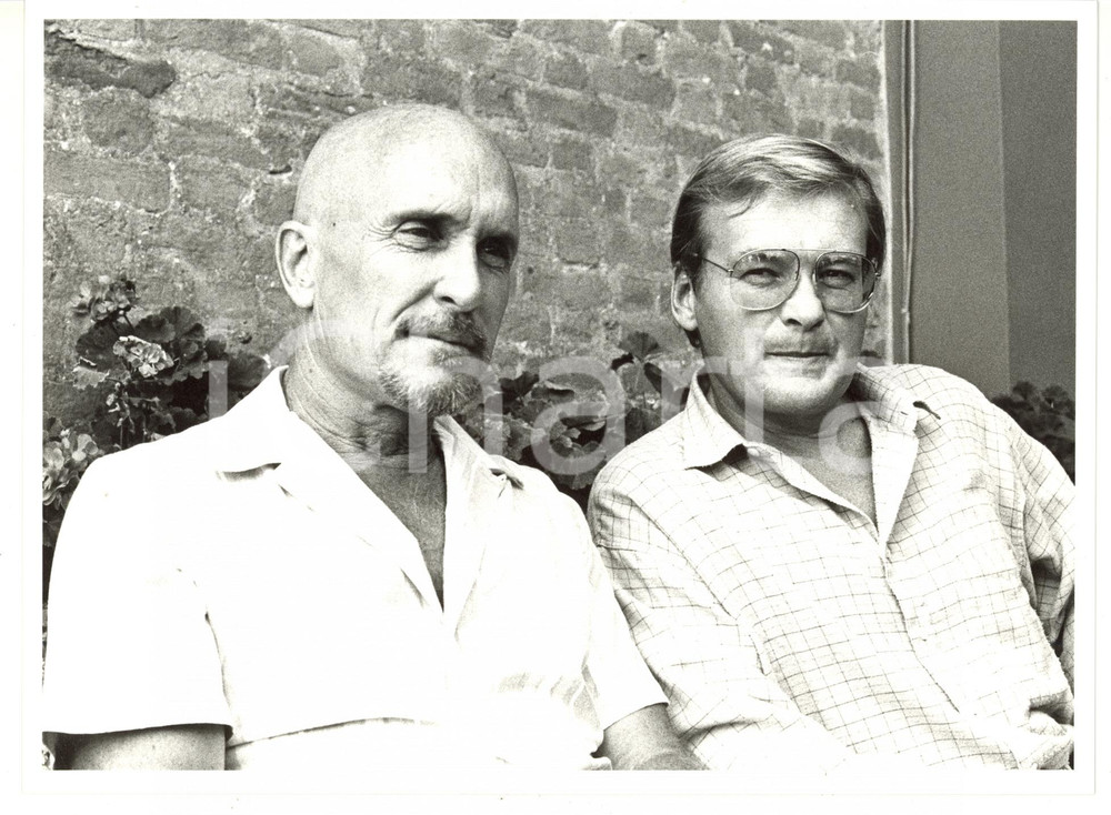 1985 VENEZIA Mostra del Cinema - Robert DUVALL con il regista Jerzy SKOLIMOWSKI