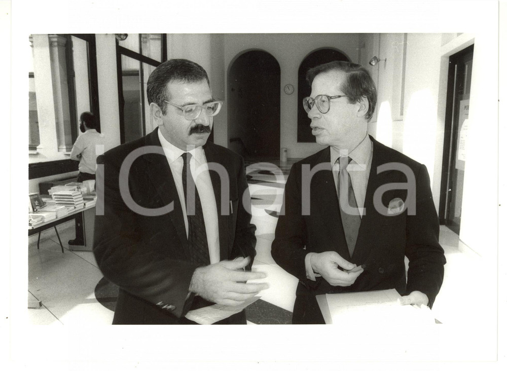 1986 MILANO Convegno POLITEIA - Ronald DWORKIN discute con Sebastiano MAFFETTONE