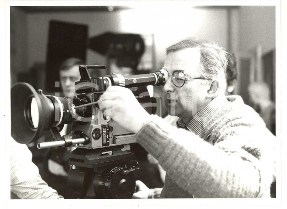 1987 CINEMA Gianfranco MINGOZZI alla macchina da presa *Foto VINTAGE 24x18