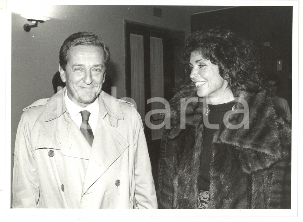 1985 ca COSTUME Carlo e Marina RIPA DI MEANA durate serata di gala *Foto 24x18