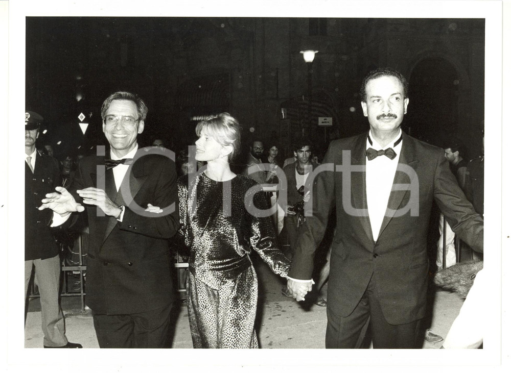 1984 VENEZIA Mostra del Cinema - Andrej KONCALOVSKIJ con Nastassja KINSKI *Foto