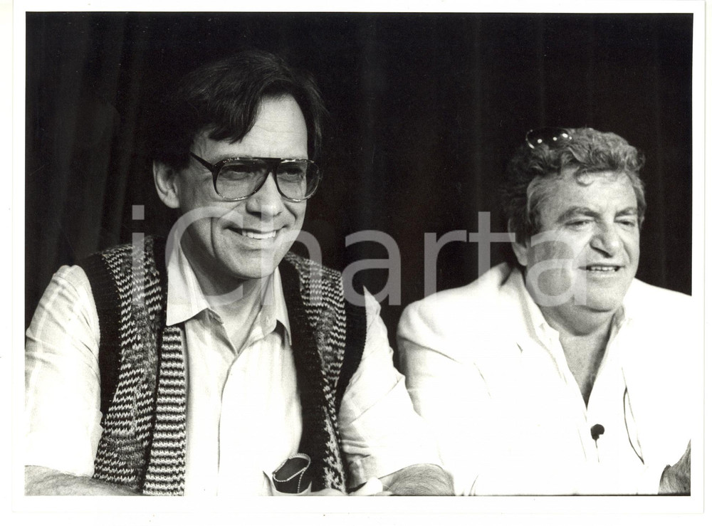 1984 VENEZIA Mostra del Cinema - Andrej KONCALOVSKIJ durante conferenza *Foto