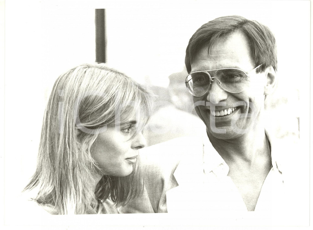 1984 VENEZIA Mostra del Cinema - Andrej KONCALOVSKIJ con Nastassja KINSKI - Foto