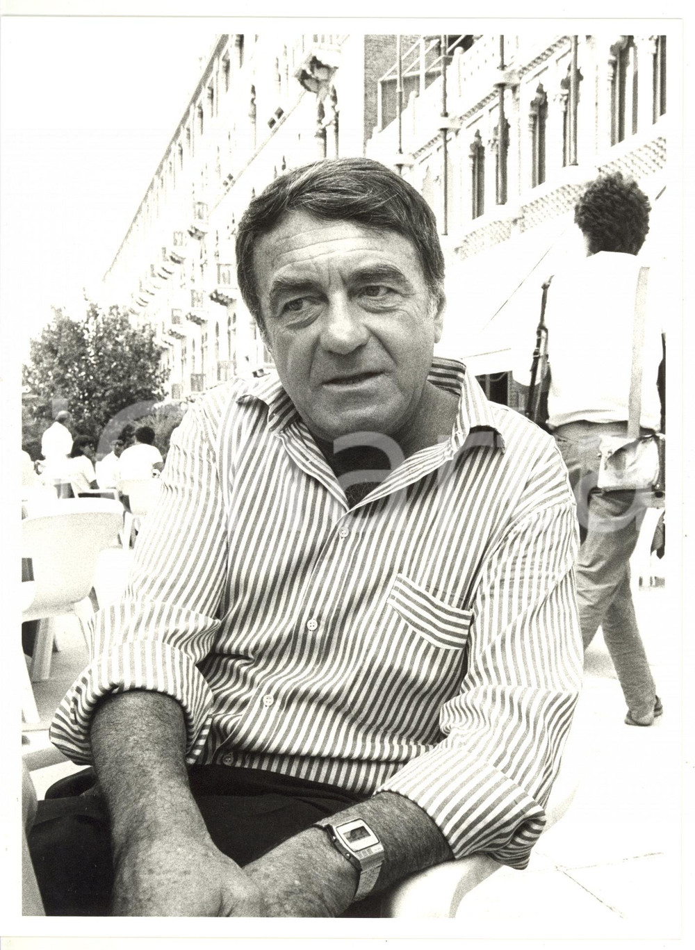 1990 ca VENEZIA - CINEMA Ritratto del regista Claude LANZMANN - Foto