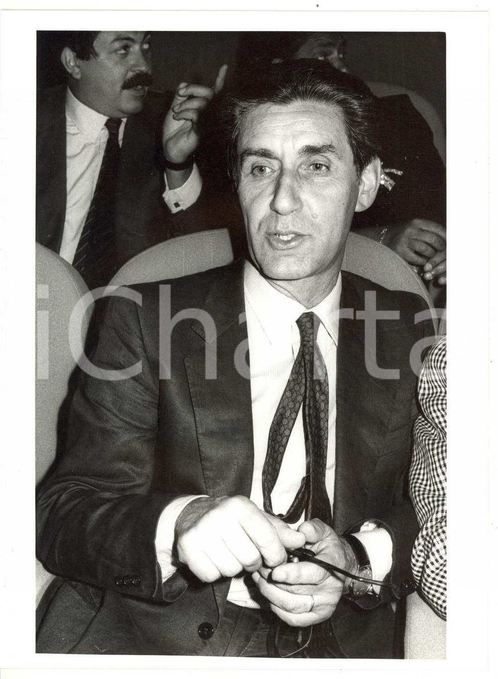 1990 ca POLITICA - PCI Ritratto di Stefano RODOTÀ *Foto VINTAGE 18x24 cm