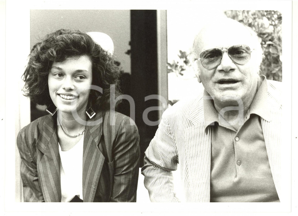 1987 CANNES Festival del Cinema - Francesco ROSI con la figlia Carolina