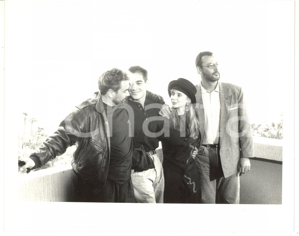 1988 CANNES - CINEMA Rosanna ARQUETTE - Jean RENO - Jean-Marc BARR *Foto 25x20