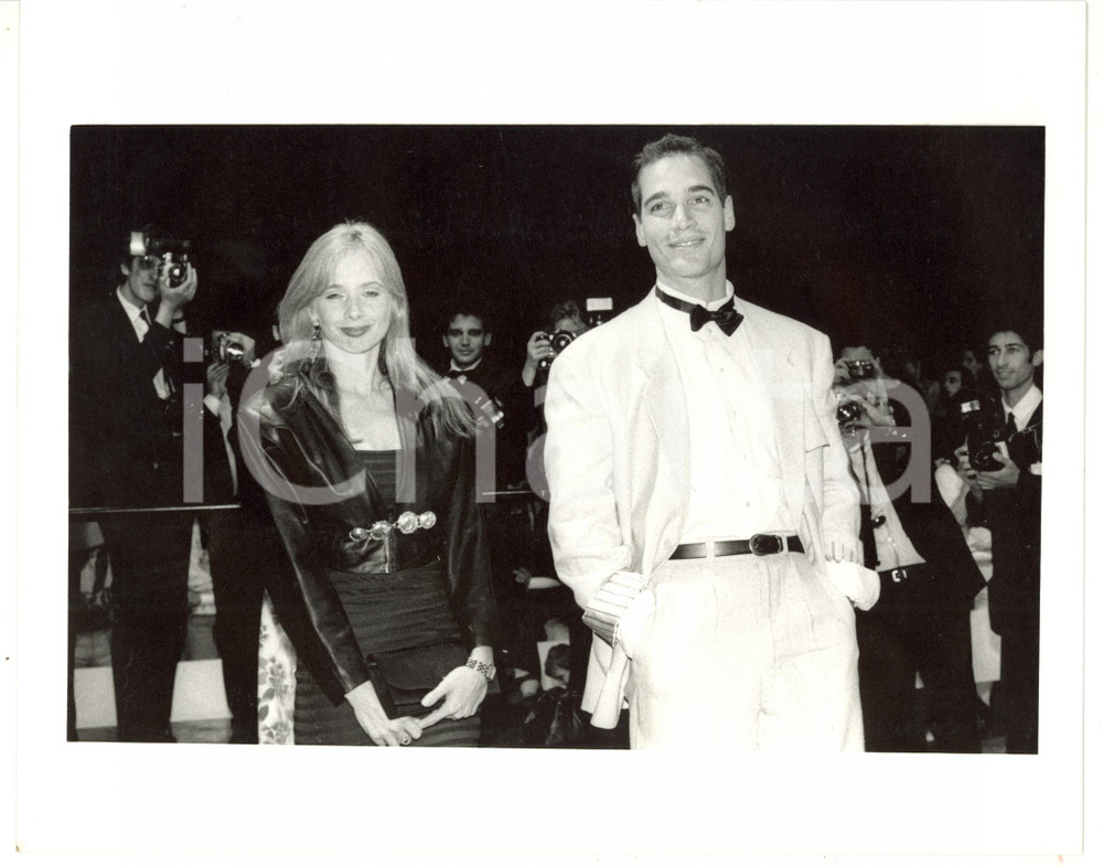 1988 CANNES Festival CINEMA - Rosanna ARQUETTE e Jean-Marc BARR sul red carpet