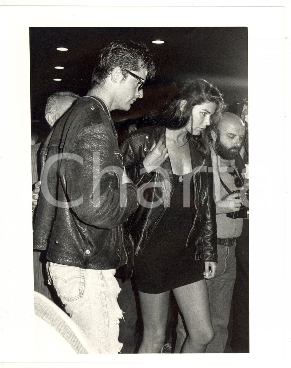 1987 VENEZIA Mostra del Cinema - Rupert EVERETT con Annabel BROOKS (4)