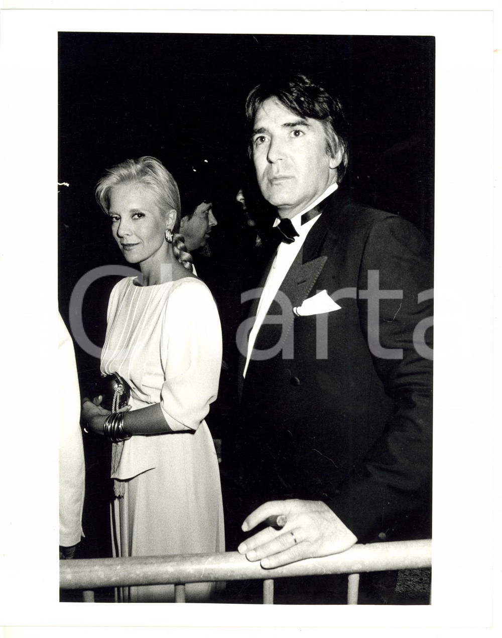 1986 CANNES Festival del Cinema - Sylvie VARTAN con il marito Tony SCOTTI (1)