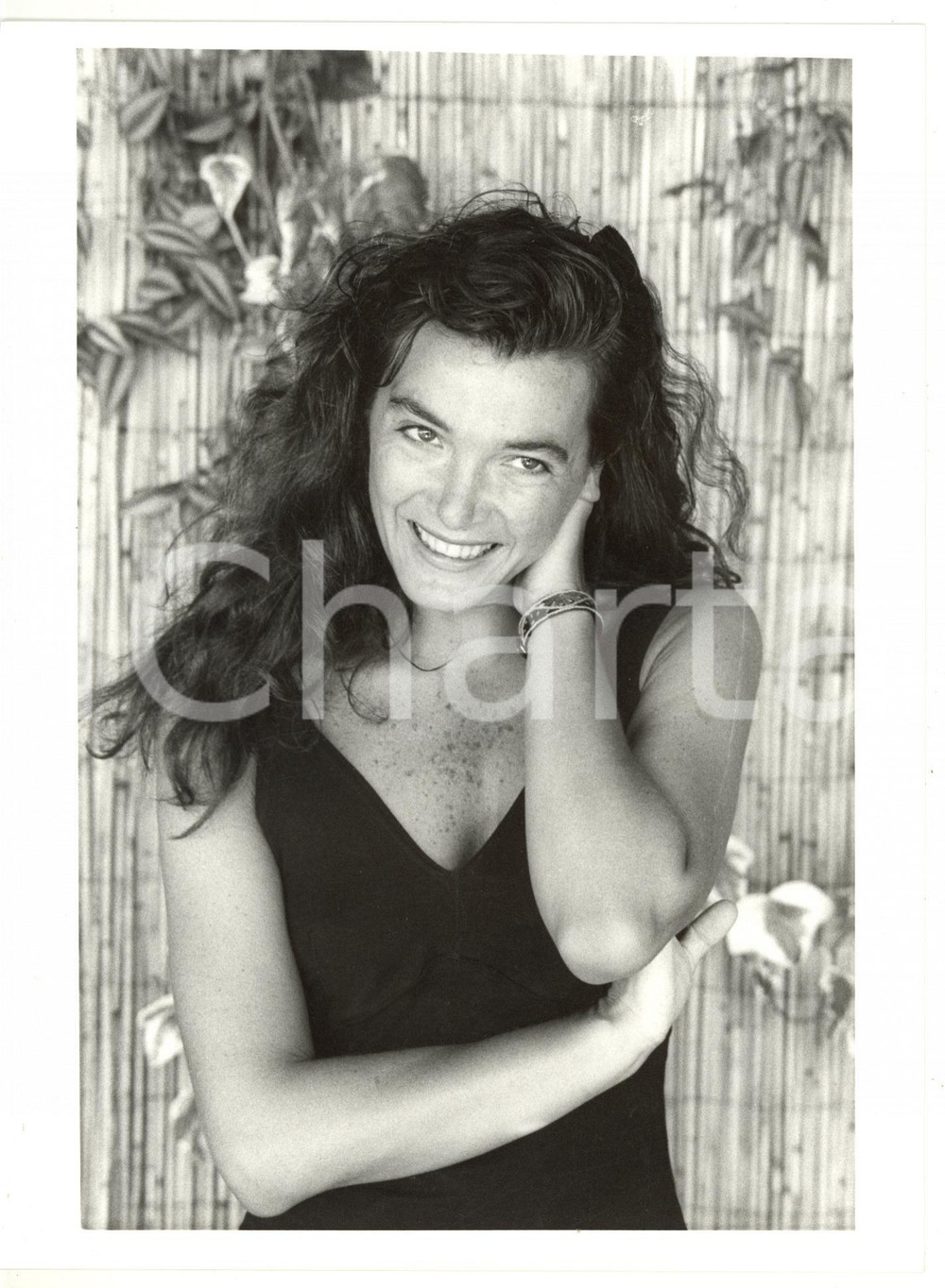 1985 ca CINEMA Ritratto dell'attrice Marina SUMA (2) *Foto VINTAGE 18x24 cm