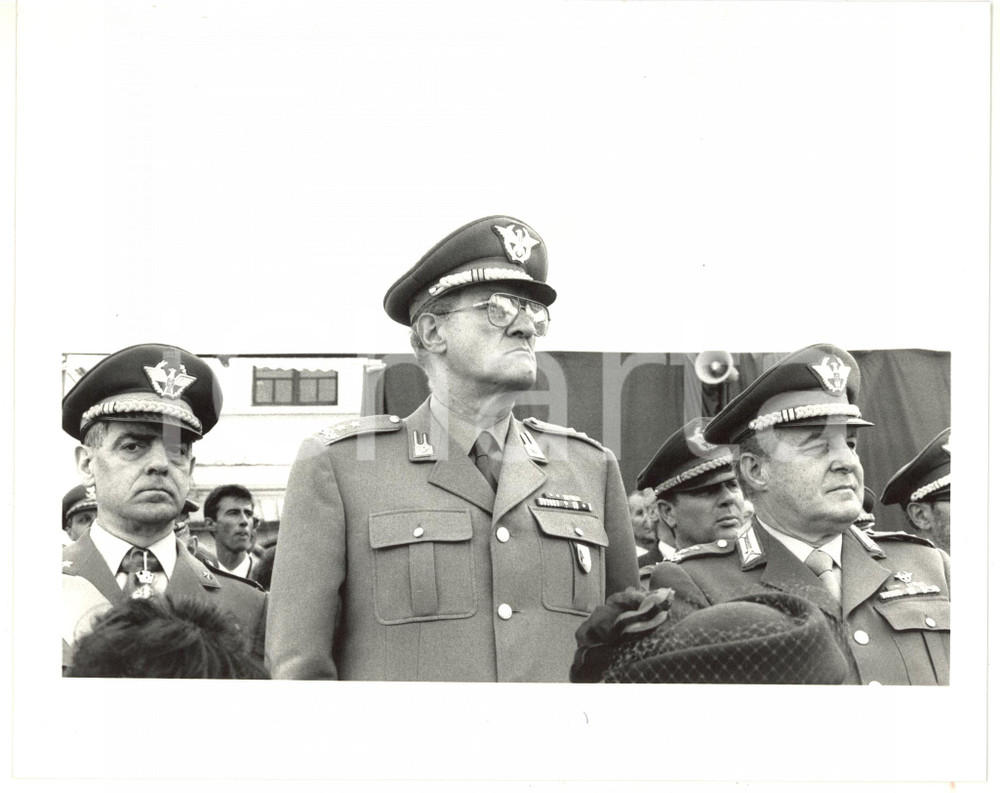 1990 ca ESERCITO ITALIANO Ritratto del generale Guglielmo FARNÈ *Foto 25x20