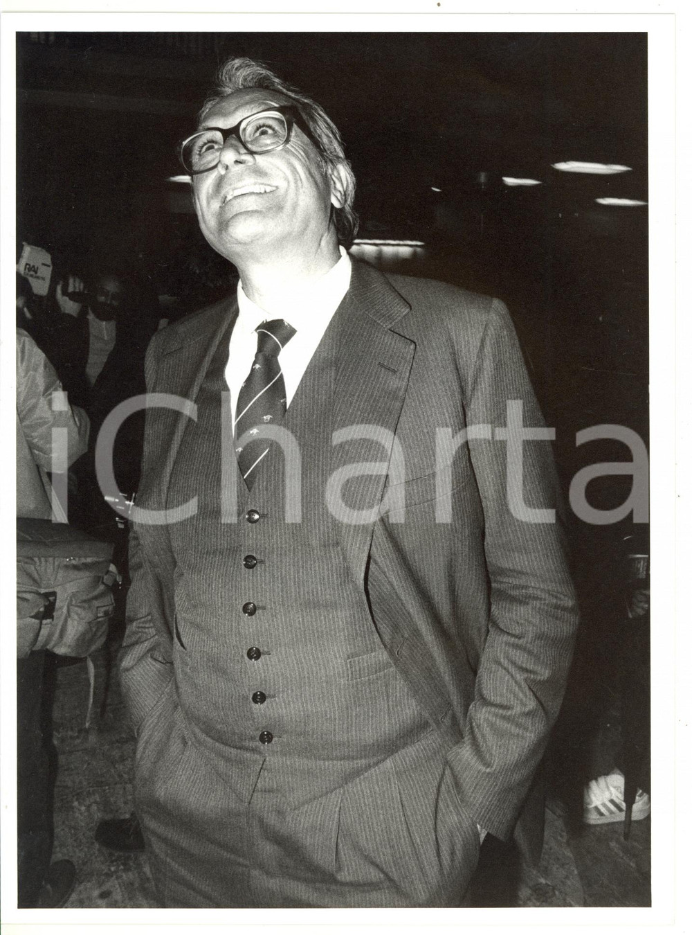 1985 ca MILANO Mario FORMENTON presidente Arnoldo Mondadori Editore - Foto 18x24