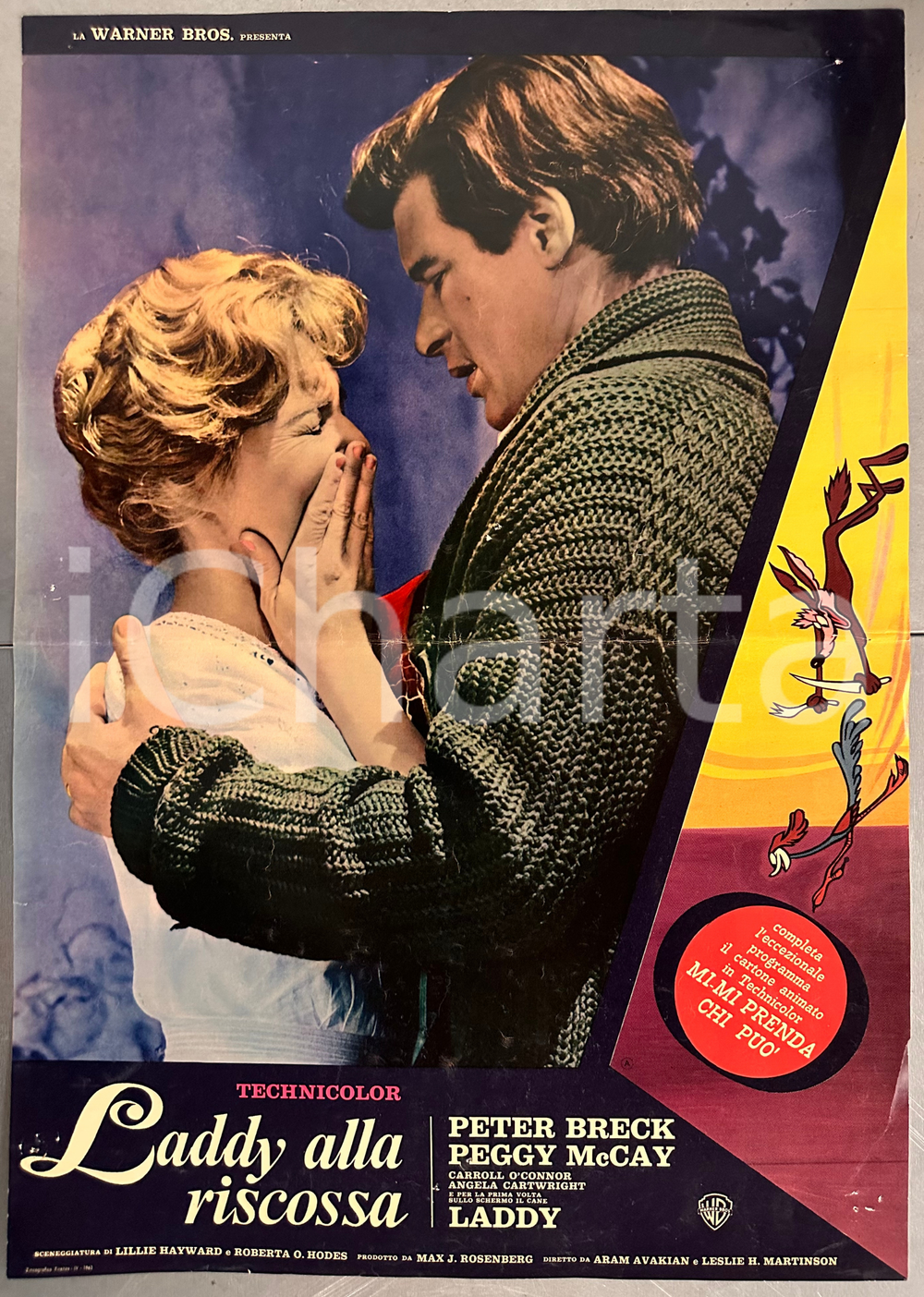 1962 Peter BRECK Peggy McCAY "Laddy alla riscossa" - Fotobusta 47x67 cm (2)