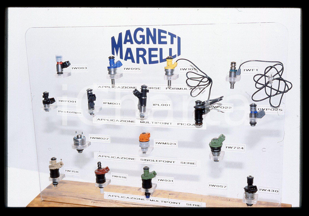 Componenti meccanici MAGNETI MARELLI - MOTORI 2000 ca 35 mm vintage slide