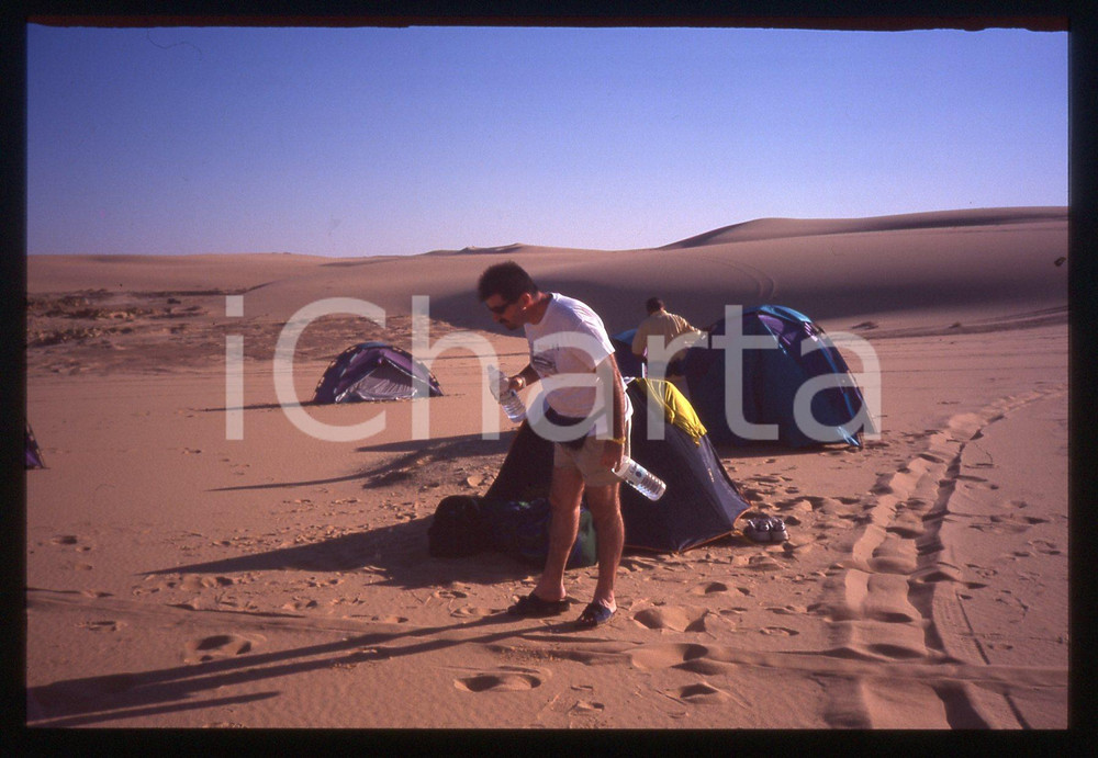 EGITTO 1999 Rally Faraoni - Gabriele GOBBI giornalista *35mm vintage slide 10