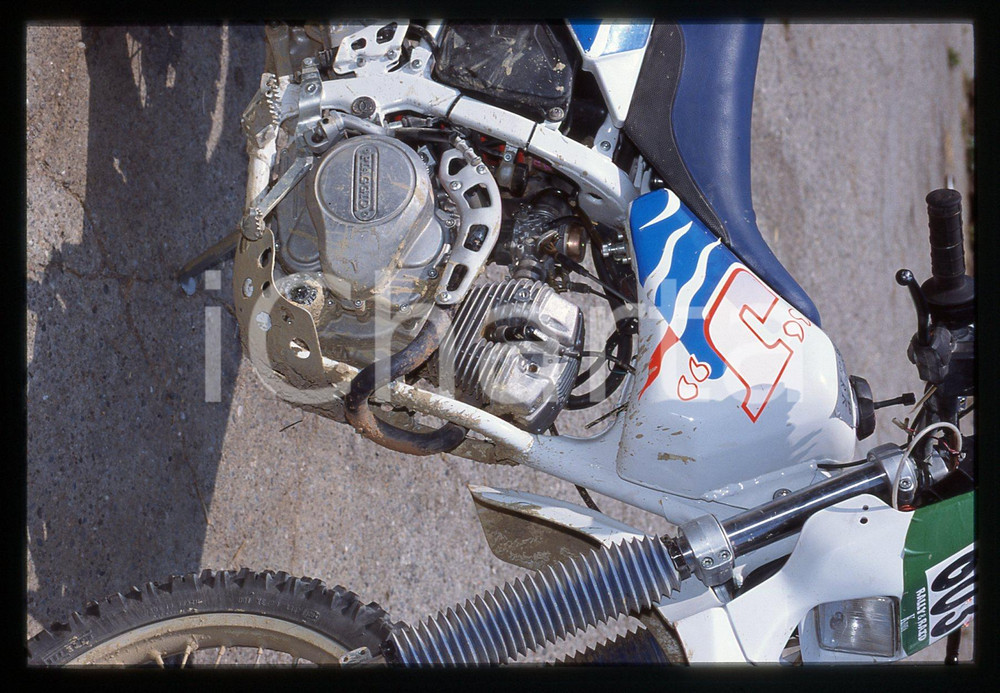 GILERA J 125 TRIAL - MOTORI 1995 ca 35 mm vintage slide 6