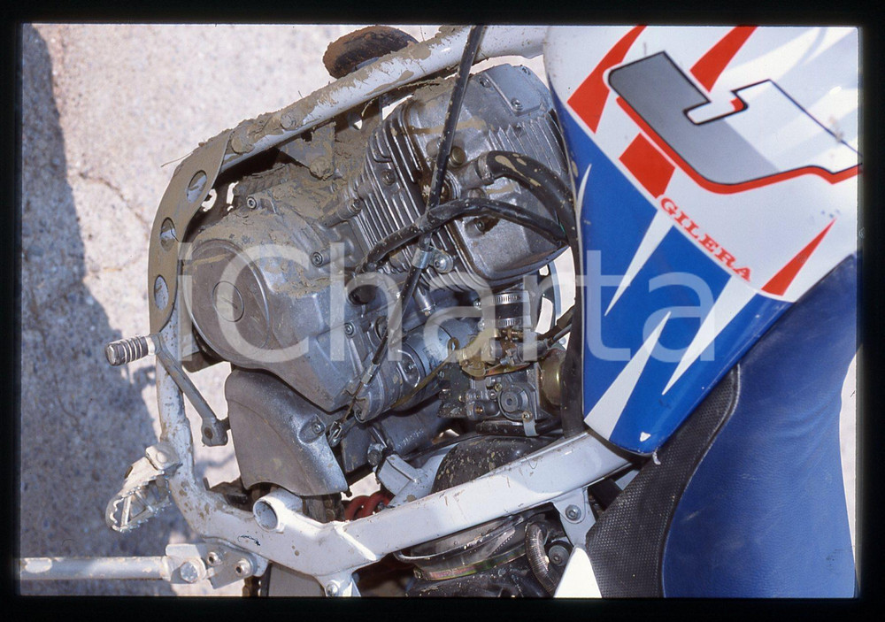 GILERA J 125 TRIAL - MOTORI 1995 ca 35 mm vintage slide 8
