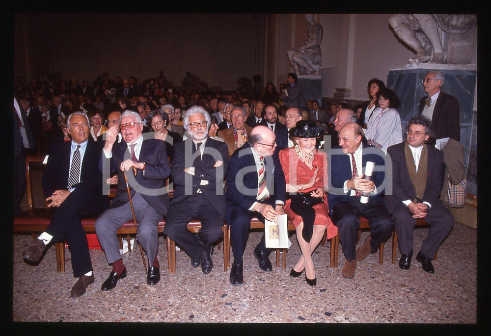Giorgio ARMANI Luca RONCONI ACCADEMIA BRERA MILANO 1993*35 mm vintage slide 8