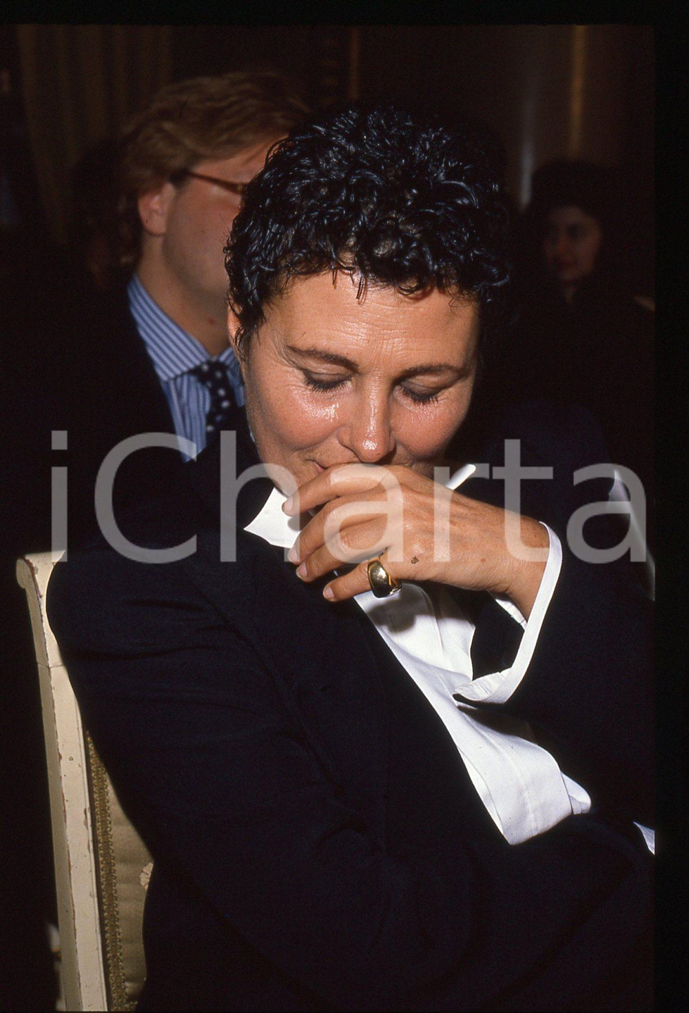 Rosanna ARMANI - COSTUME 1990 ca * 35 mm vintage slide 3