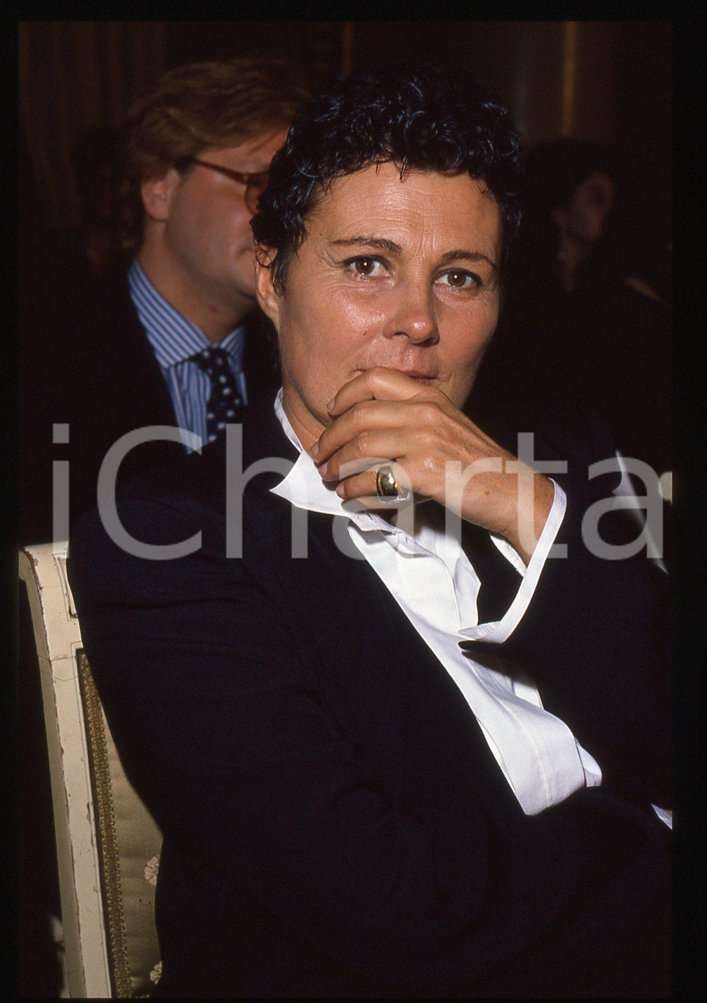 Rosanna ARMANI - COSTUME 1990 ca * 35 mm vintage slide 4