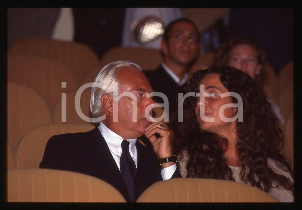 Giorgio e Roberta ARMANI - FESTIVAL CINEMA VENEZIA 1999 *35 mm vintage slide 27