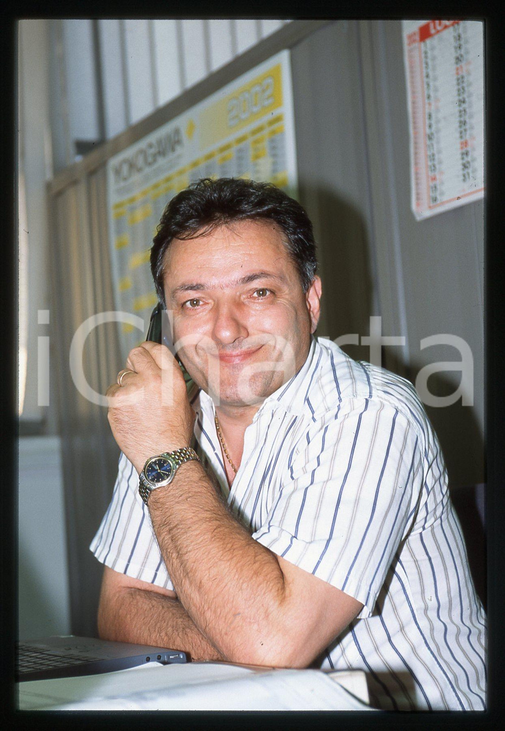 Tecnico MAGNETI MARELLI - MOTORI 2000 ca 35 mm vintage slide 2