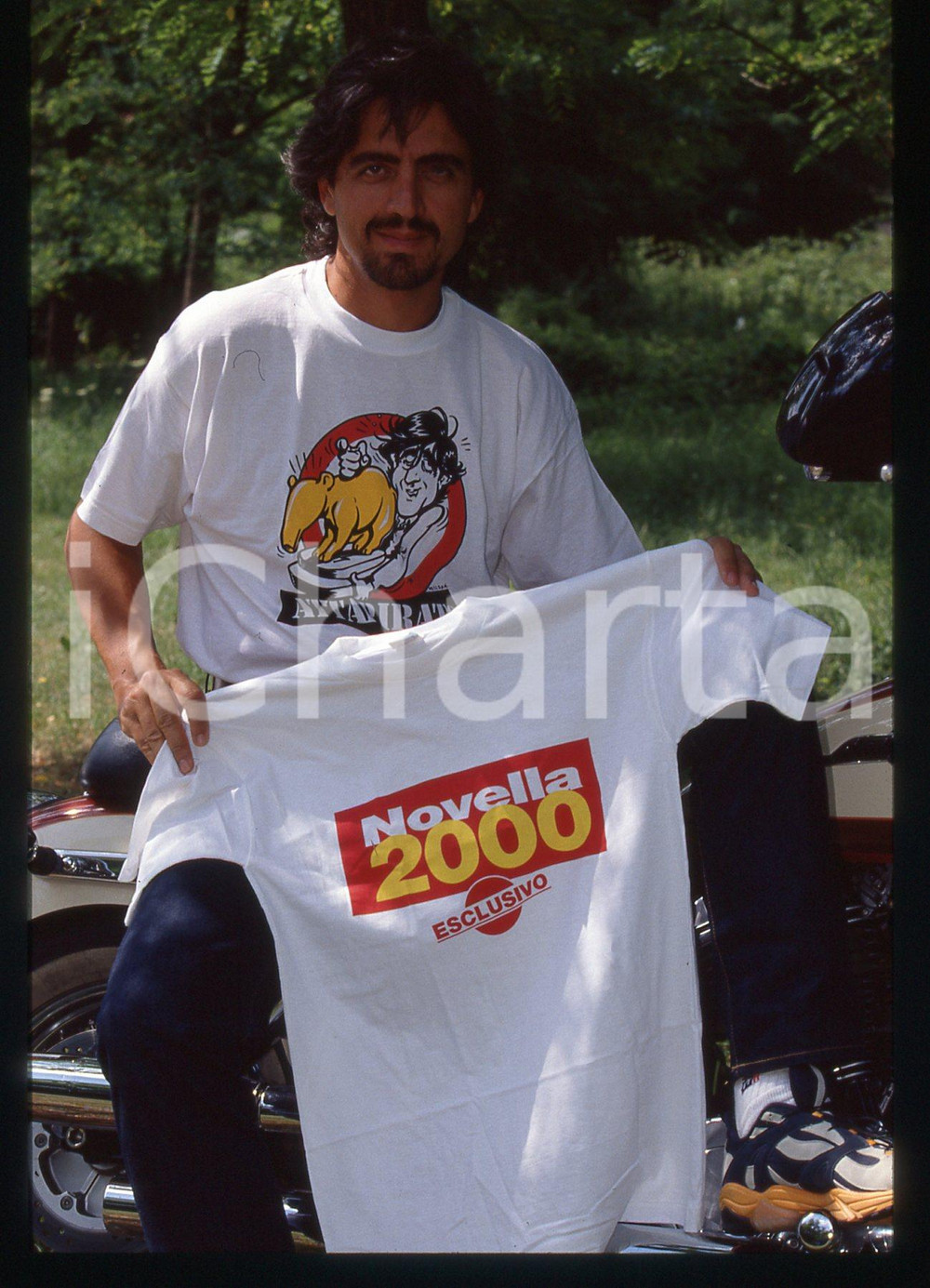 Valerio STAFFELLI - MODA e COSTUME - MILANO 2000 ca 35 mm vintage slide 37