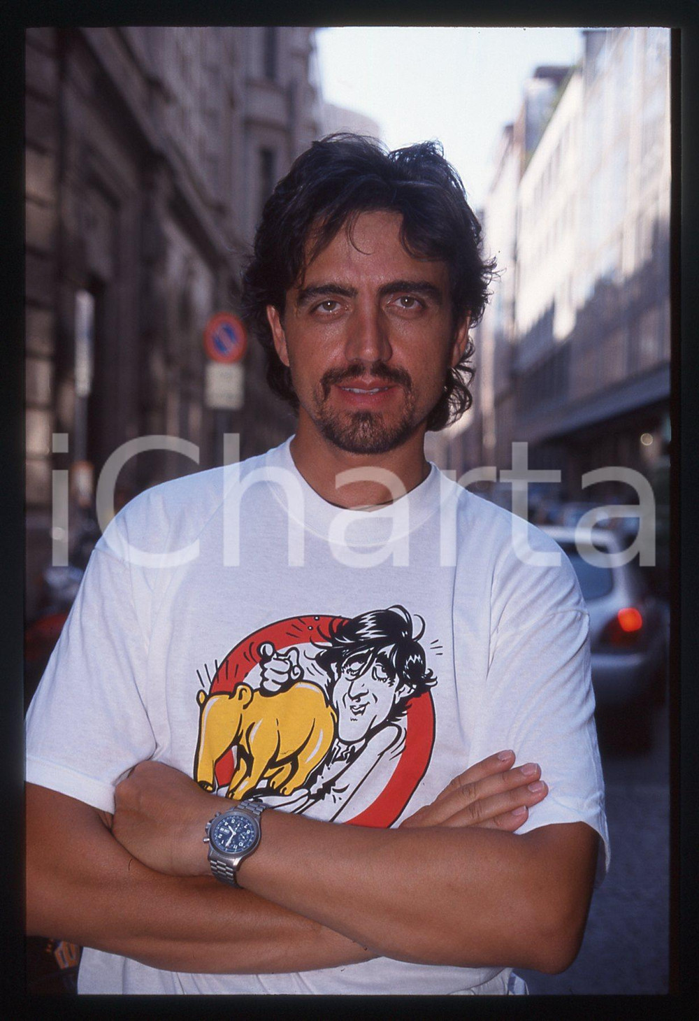 Valerio STAFFELLI - MODA e COSTUME - MILANO 2000 ca 35 mm vintage slide 38